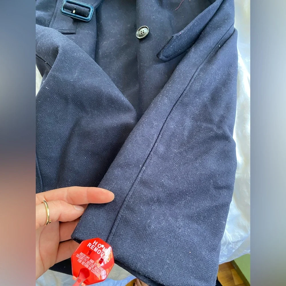 Last-time ✨ Burberry London Navy coat - Picture 8 of 8
